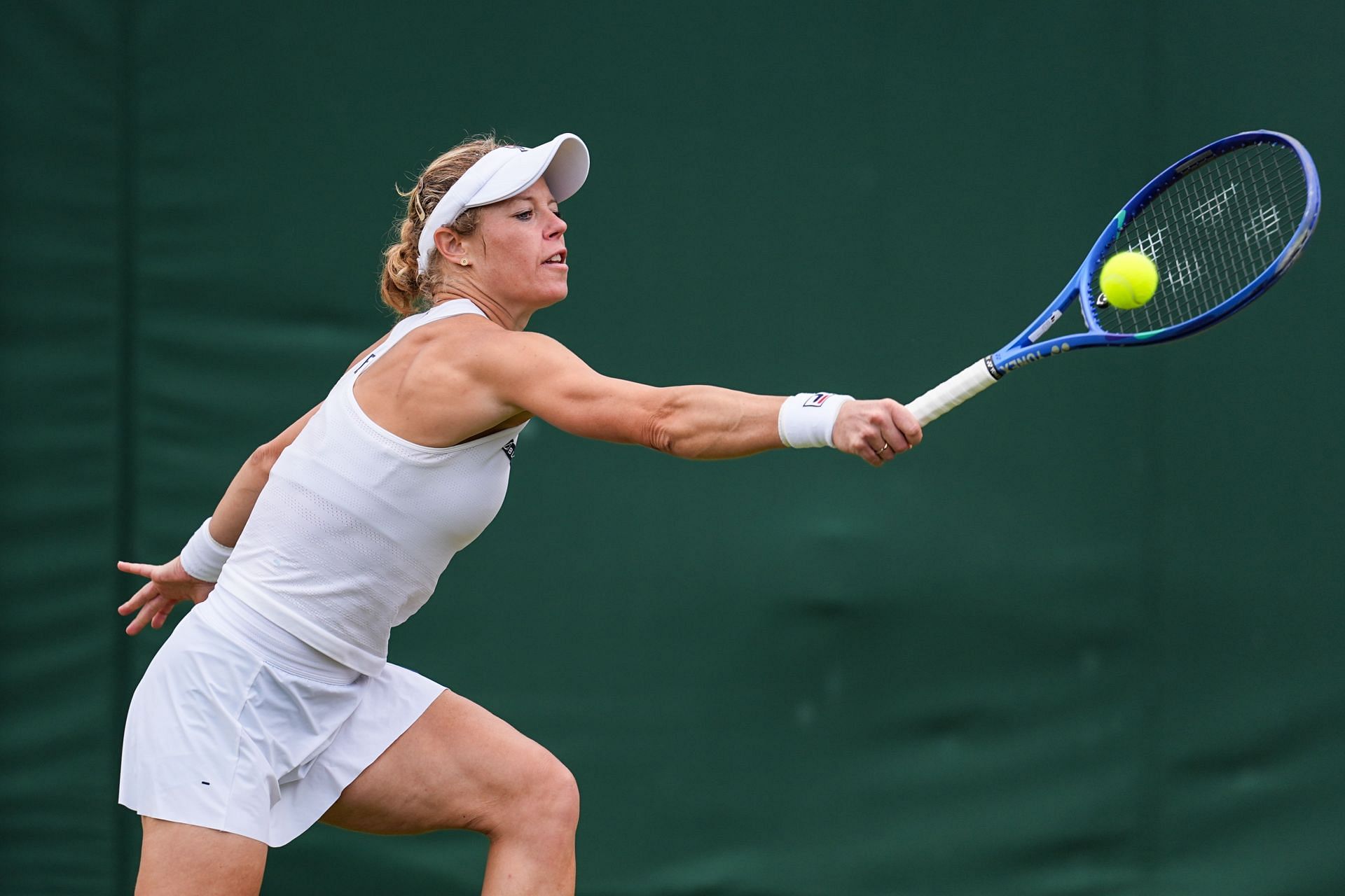 Laura Siegemund at Wimbledon 2025. (Photo: Getty)